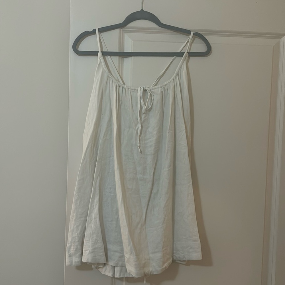White Free People Rae mini dress! XS